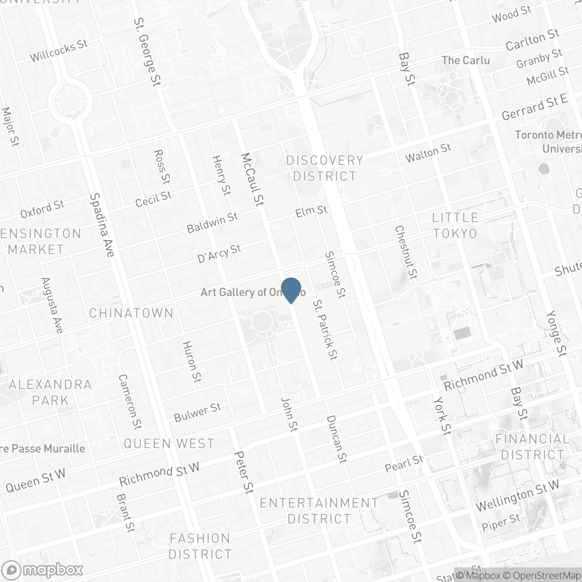701 - 105 MCCAUL STREET, Toronto, Ontario M5T 2X4